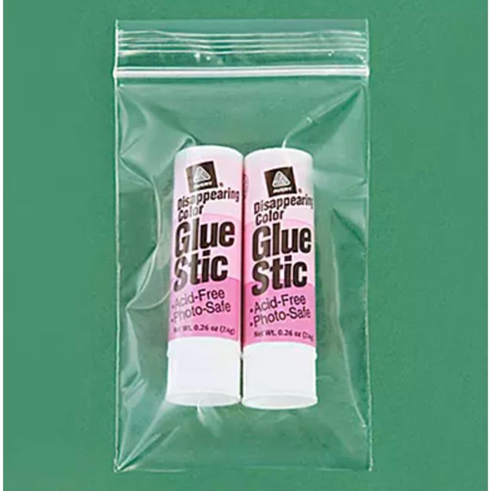 3 x 5" Reclosable Bags Resealable Clear 2 Mil box of 800